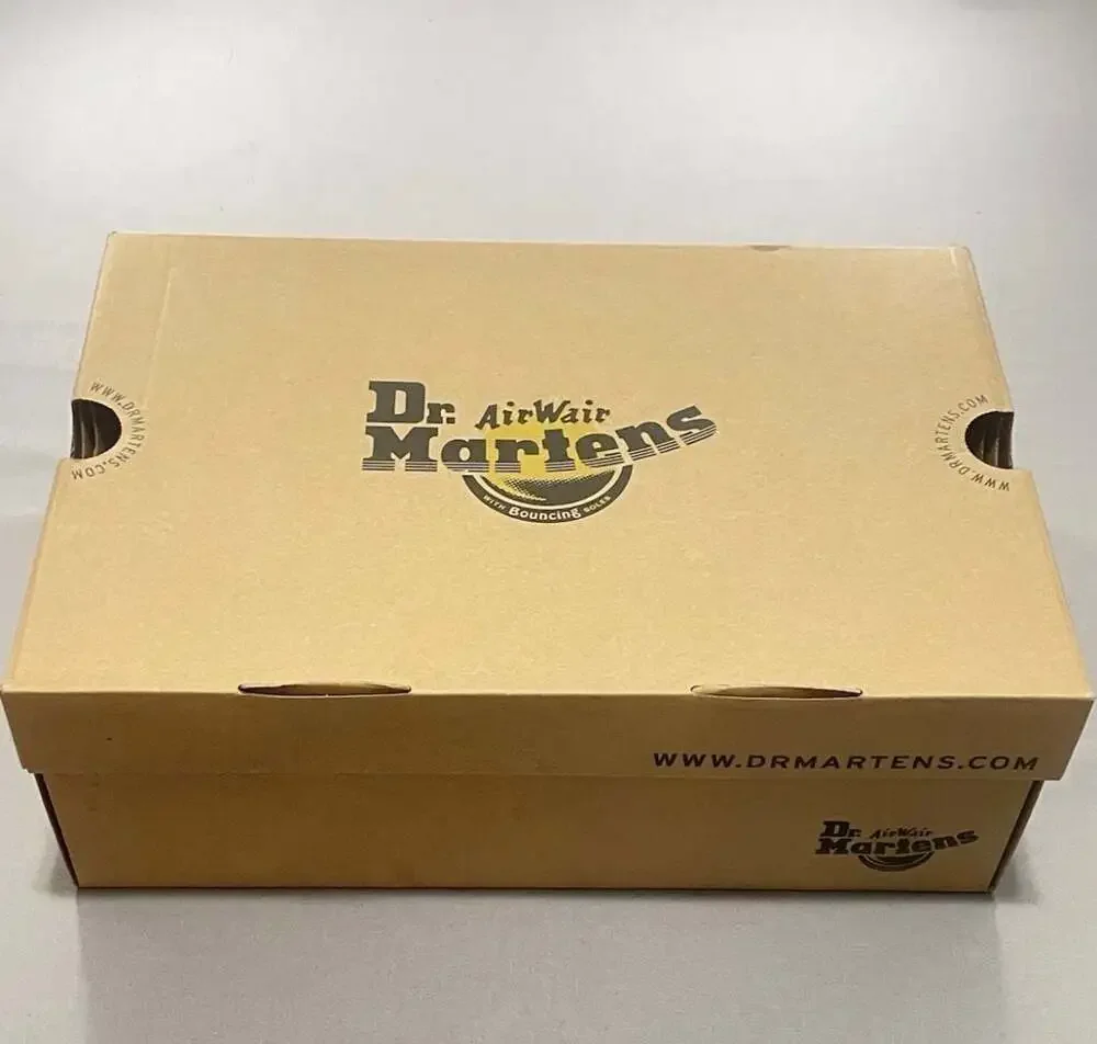 Dr. Martens 1460 J Combat Boots Black Leather with Side Zipper